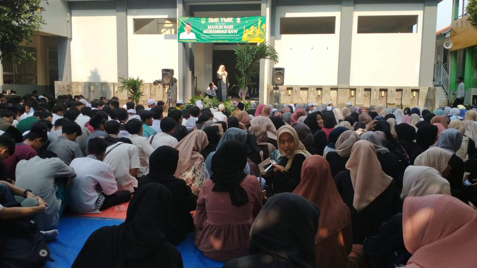 Peringatan Maulid Nabi Muhammad SAW di SMK YMIK Joglo Berlangsung Semarak
