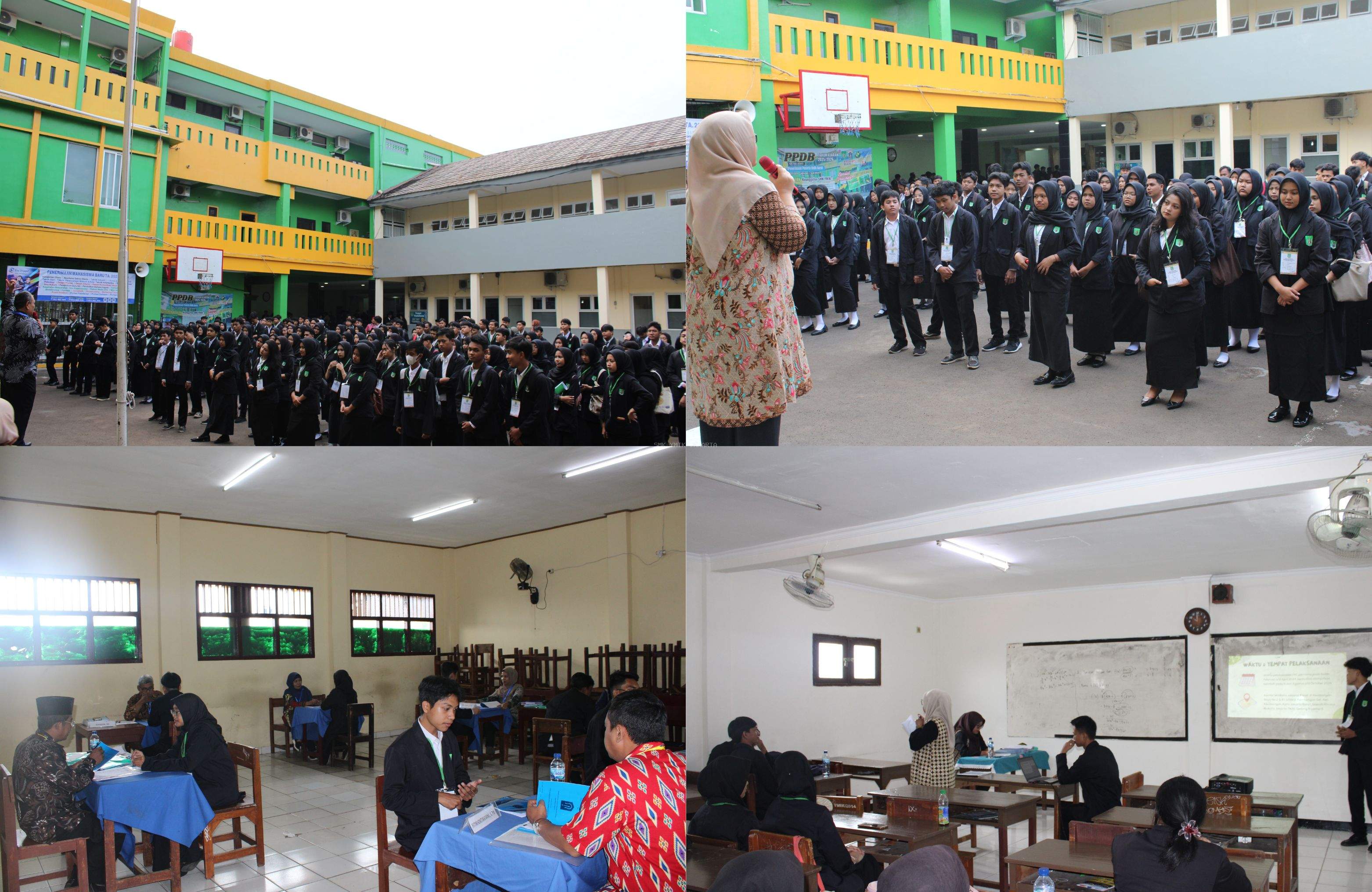 Siswa - Siswi SMK YMIK Melaksanakan Uji Laporan Presentasi PKL Tahun 2024-2025