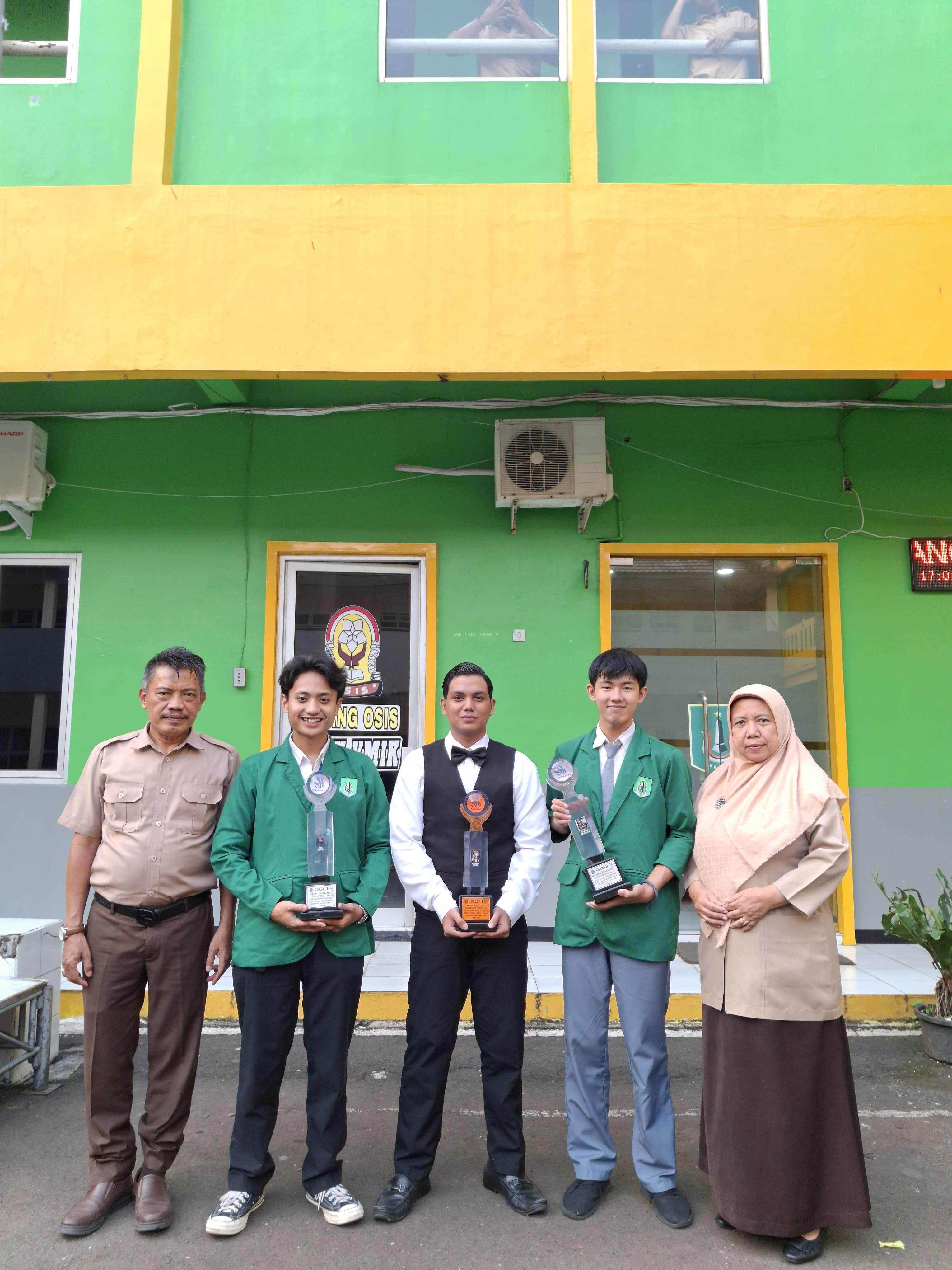 Pemenang LKS Tahun 2025 Tingkat Kota Jakarta Barat – SMK YMIK JAKARTA